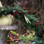 Como fazer uma coroa de Natal natural - Tutorial