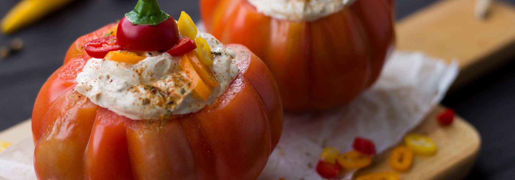 Os melhores tomates para rechear