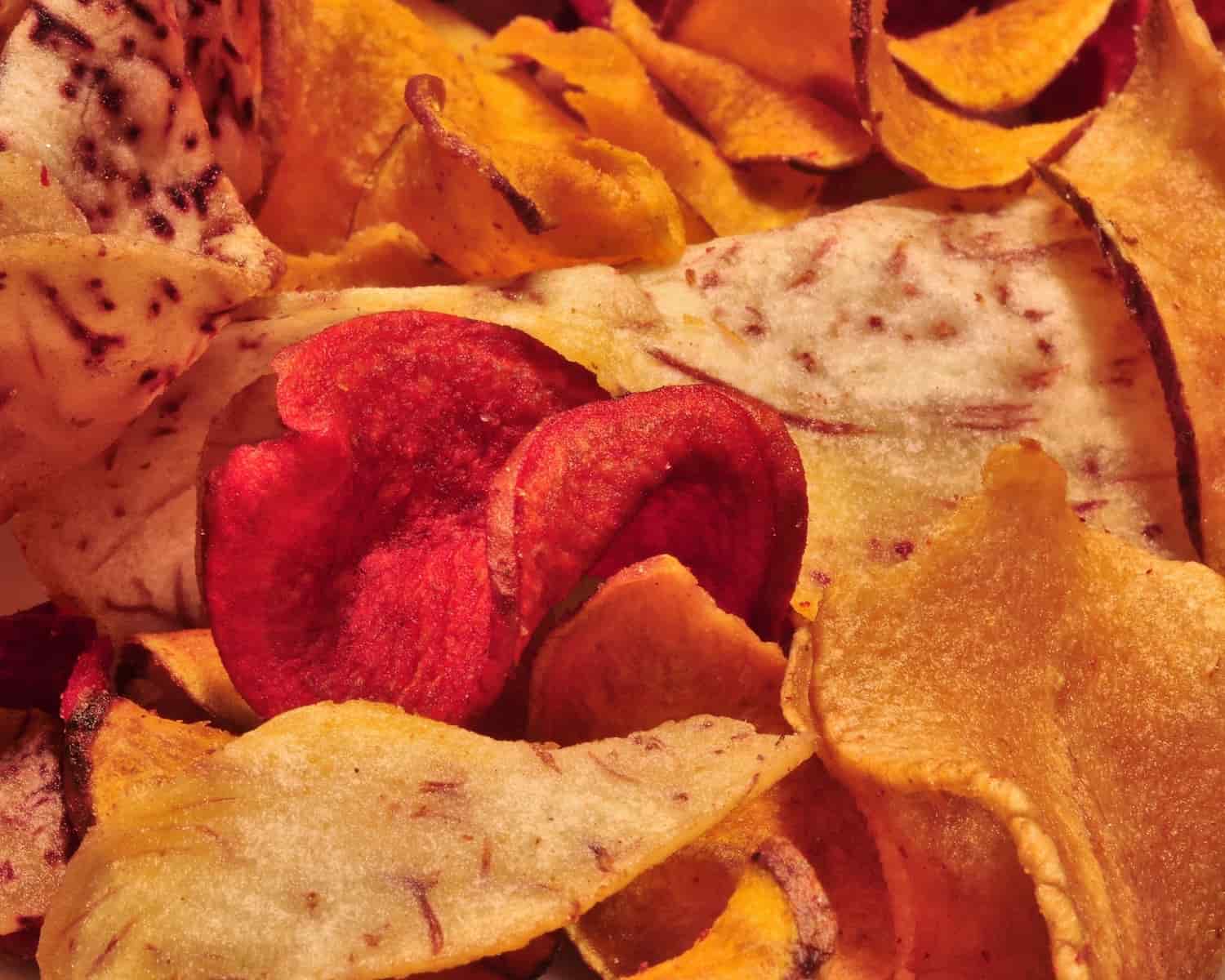 Como fazer chips de legumes?