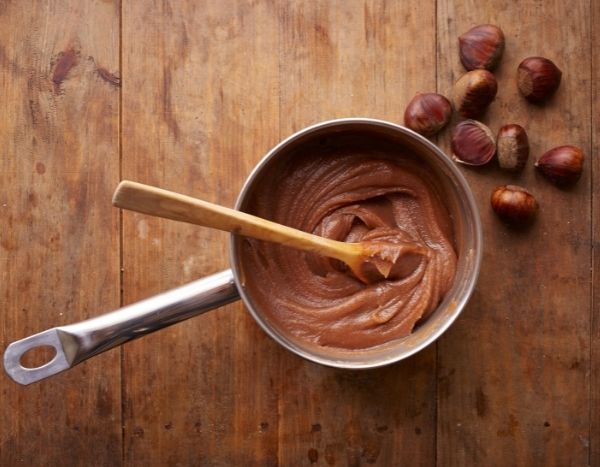 A receita da compota de castanheiro