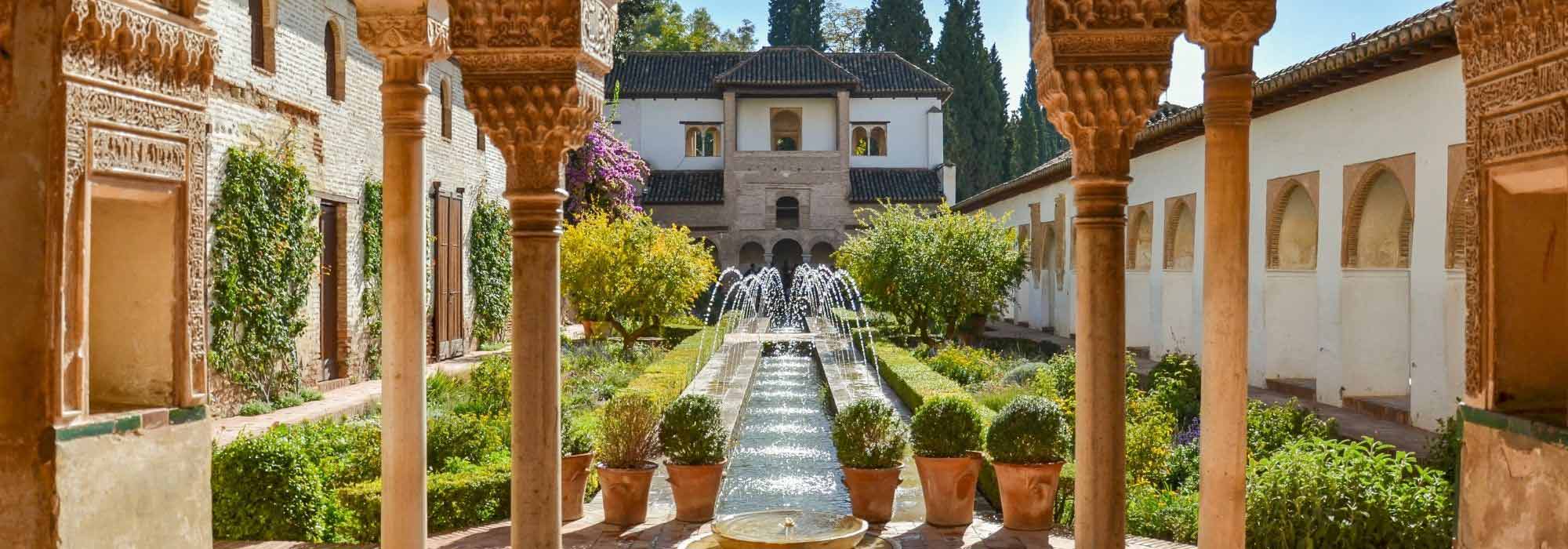 Criar um jardim espanhol ou andaluz