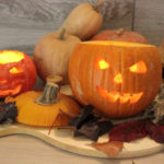 Fazer uma lanterna de abóbora para o Halloween
