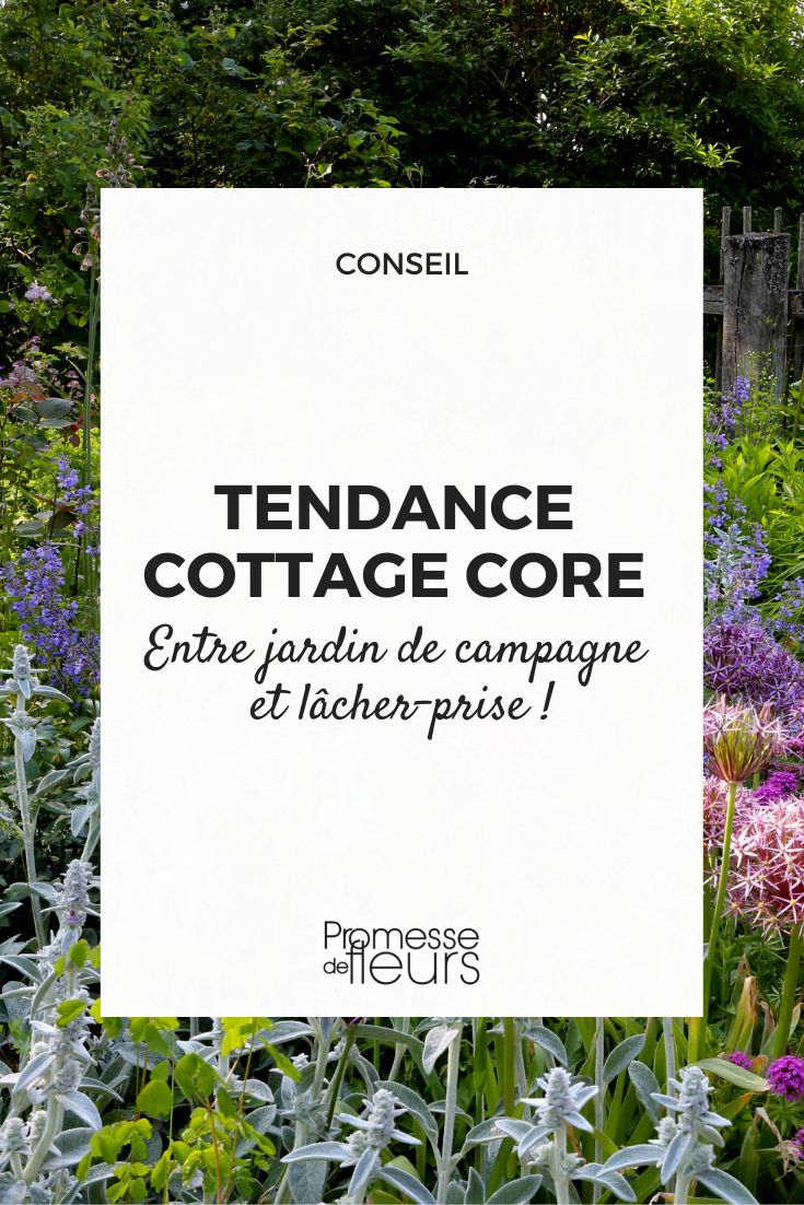 tendência de jardim cottagecore