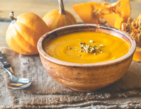 Como preparar uma sopa de abóbora?
