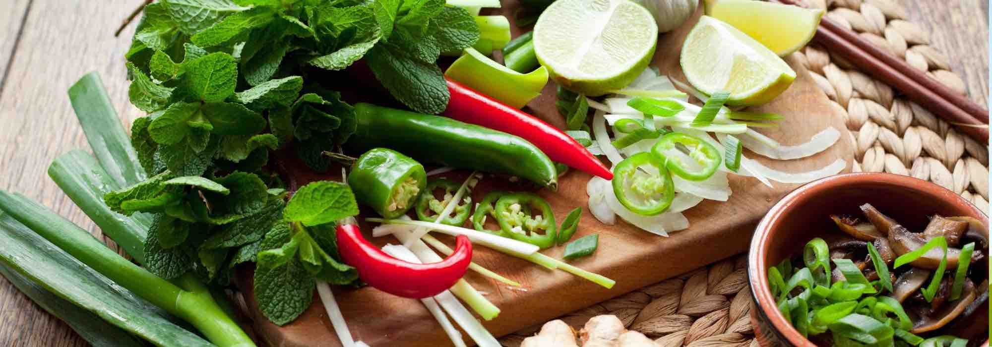 9 plantas aromáticas para a cozinha asiática