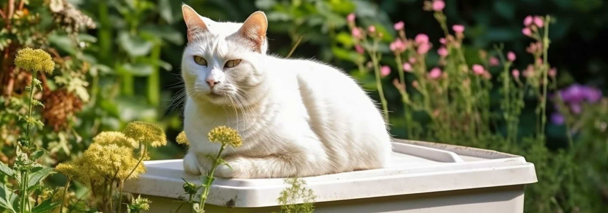 É possível compostar a liteira de gatos e de animais domésticos?