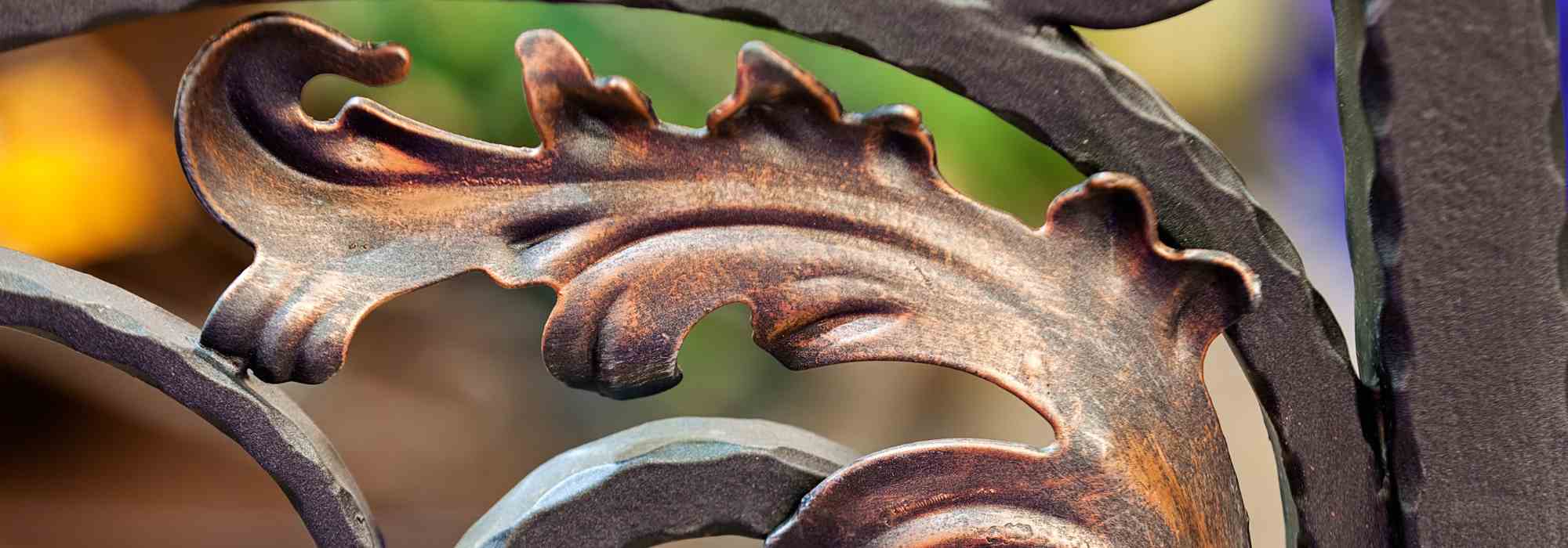O ferro forjado no jardim: ideias e inspirações