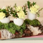 Flores do jardim e cascas de ovos: como criar uma decoração primaveril de Páscoa?