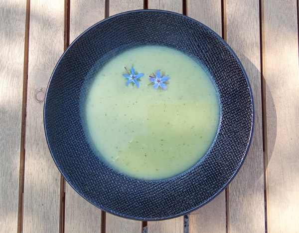 A sopa de folhas de borragem: uma receita simples e saborosa