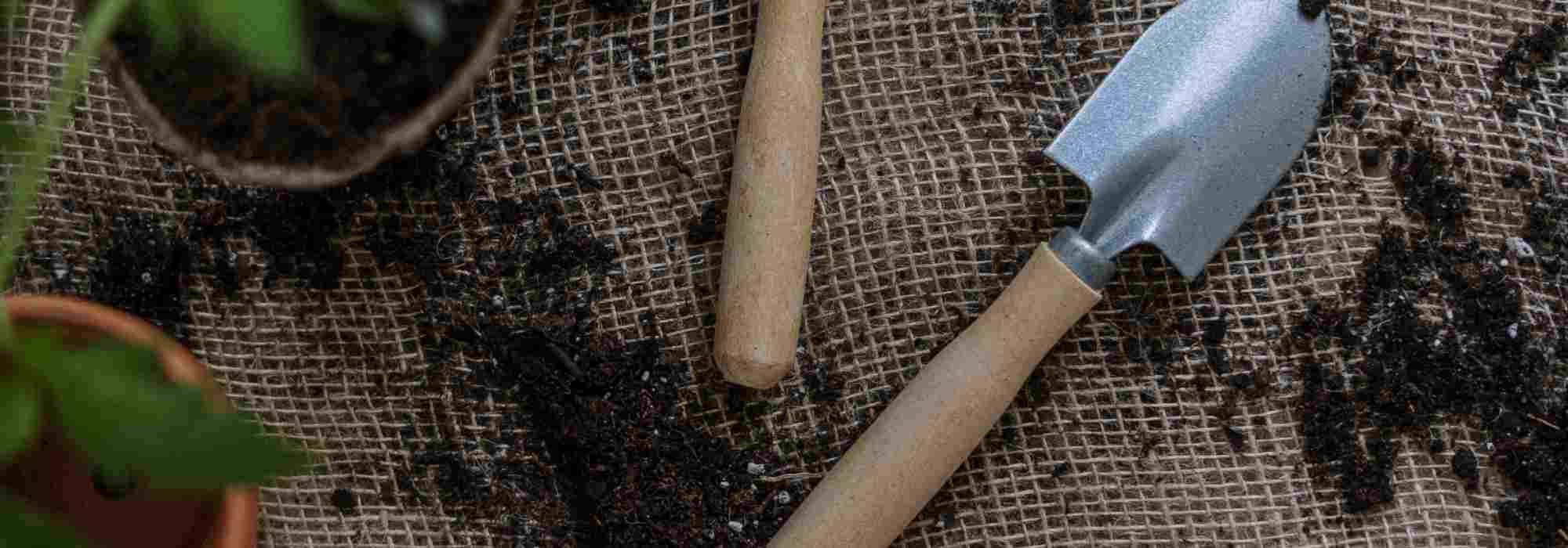 As ferramentas indispensáveis para as plantações no jardim
