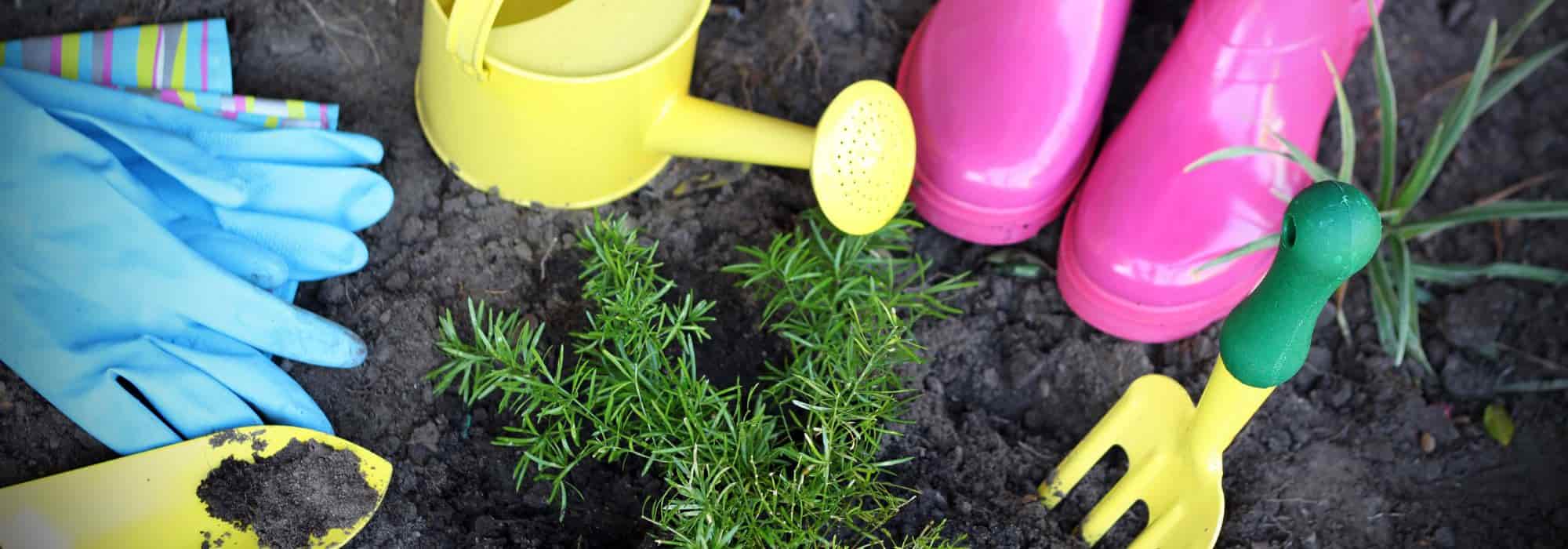 Inicie as crianças na jardinagem com ferramentas adequadas e divertidas!
