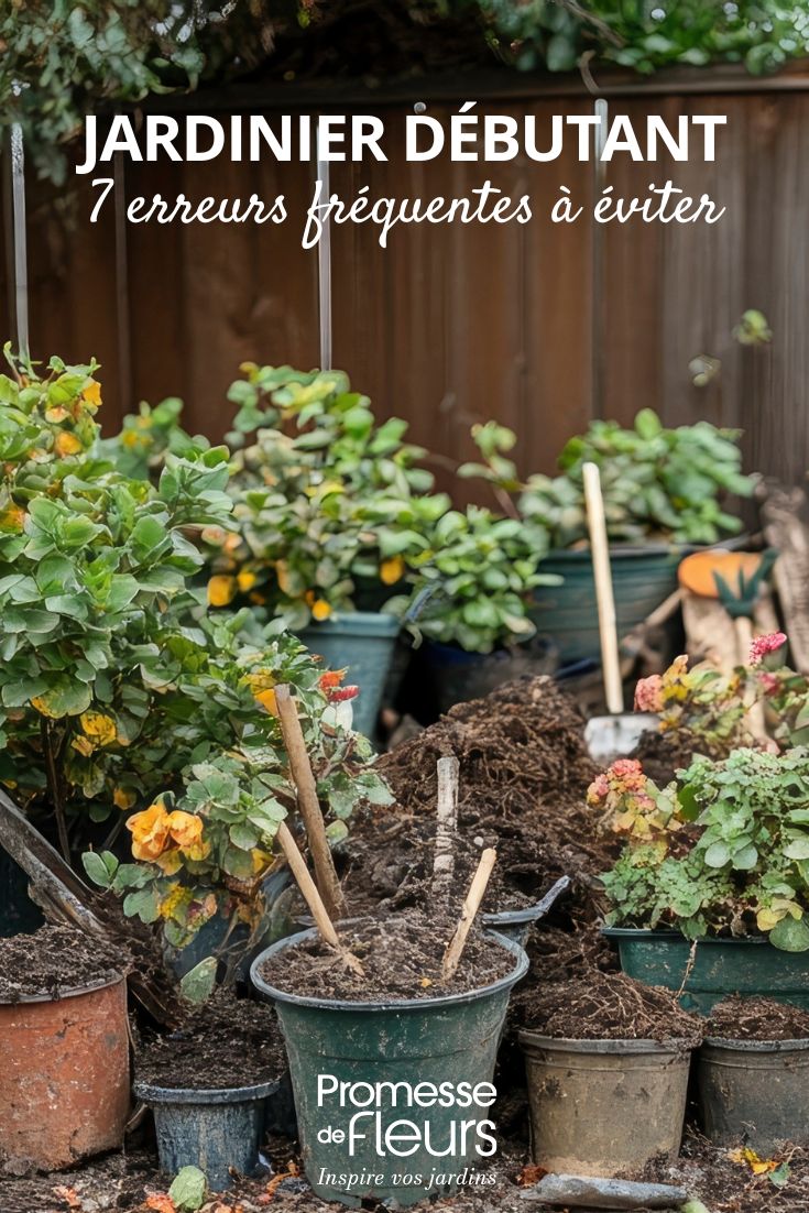 Os erros da jardinagem para principiantes