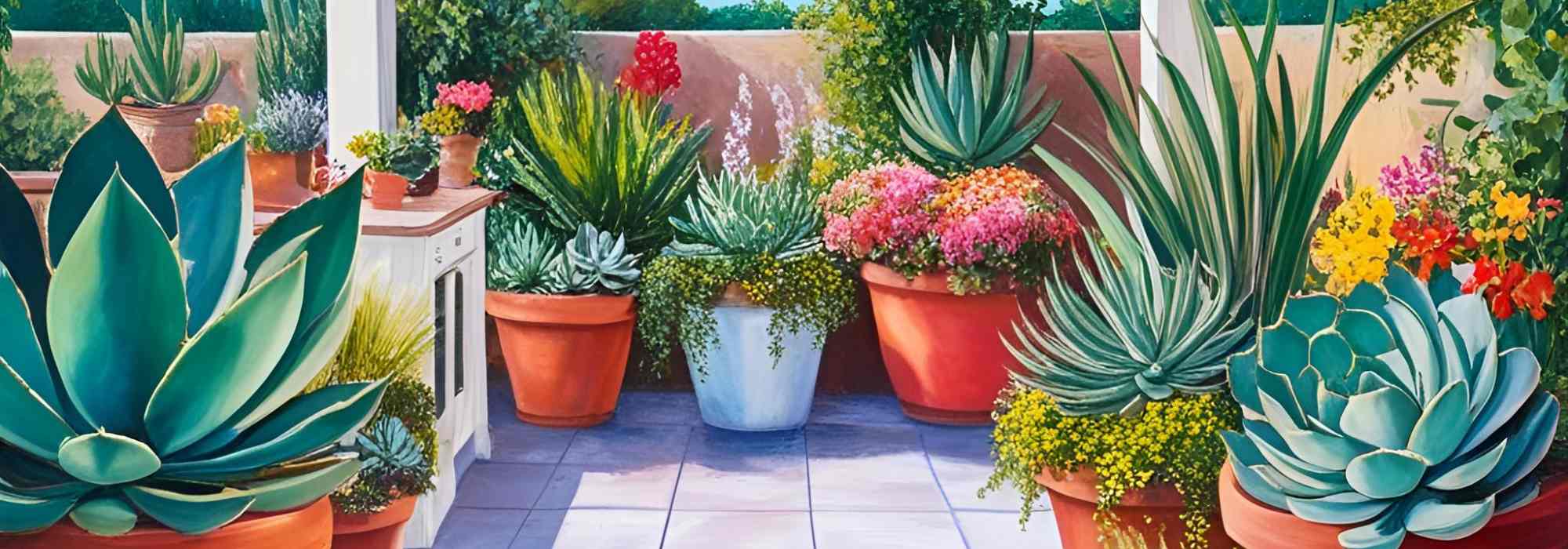 O Potscaping, ou jardim de vasos: um jardim modular e nómada