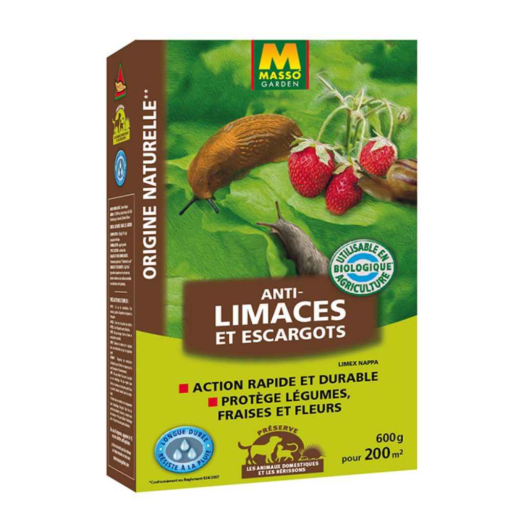 Anti-lesmas e Caracóis UAB Masso Garden