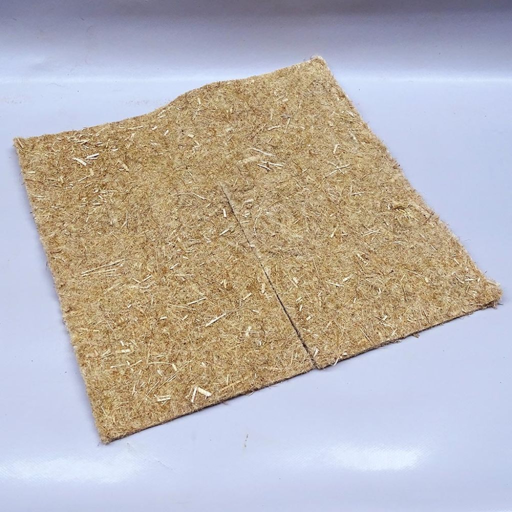 Dalles de paillage fendues en chanvre 1000g/m² - différentes dimensions disponibles