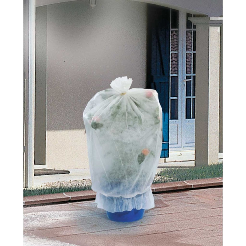 Gaine en voile blanc de protection hivernale 30g/m² Ø 0,63 x 1 x 10 m HIVERTUBE