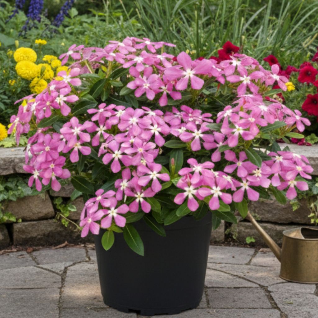 Vinca-de-madagascar Soiree Pink White Eye