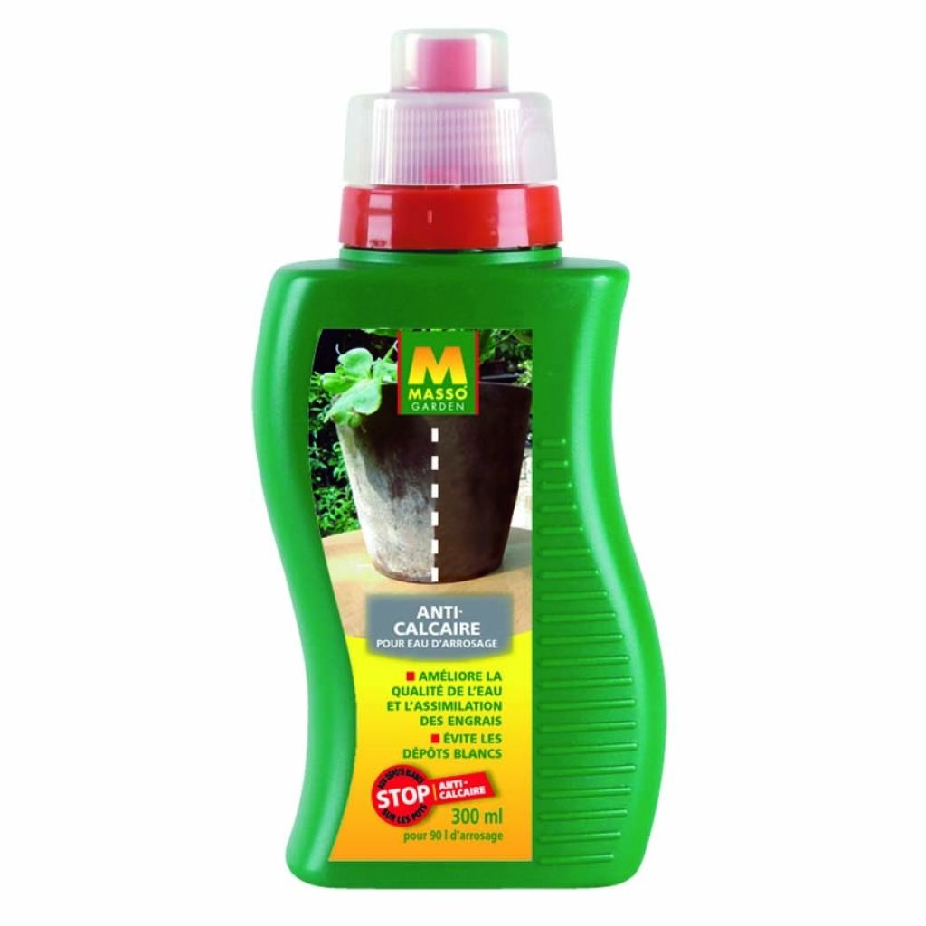 Anticalcário para água de rega 300 ml Masso Garden