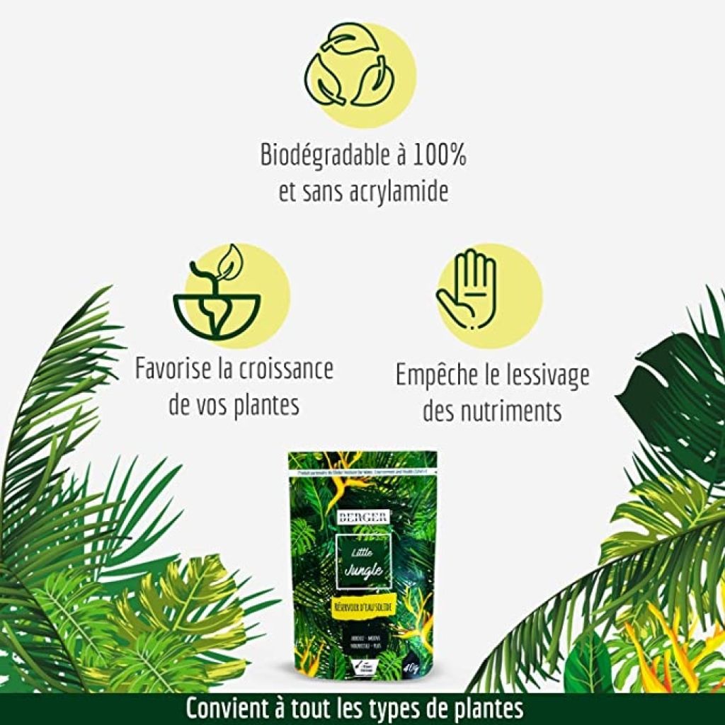 Reservatório de água sólido, retentor de água. Little Jungle