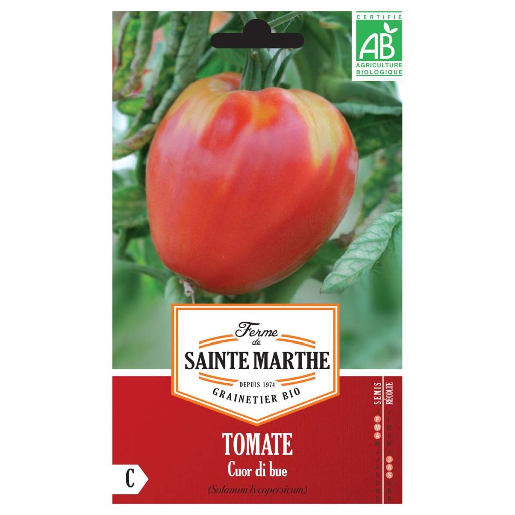 Tomate Coração de Boi Bio Ferme de Sainte Marthe