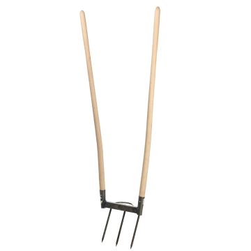 Biofourche 3 dents forgées traditionnelle De Pypere Biofourche 3 dents forgées traditionnelle De Pypere