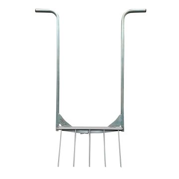 Biofourche 5 dents en métal galvanisé De Pypere Biofourche 5 dents en métal galvanisé De Pypere