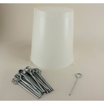 Cloche à tomate incolore Ø 22,4 cm x 25,3 cm - vendu par 3