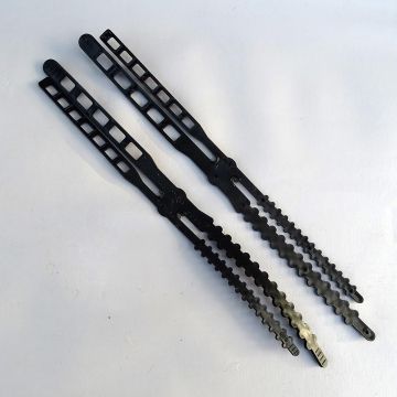 Abraçadeira Plastilien Dupla - Fita dentada