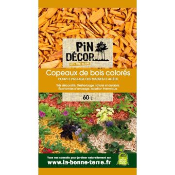 Cavacos de madeira coloridos, amarelos