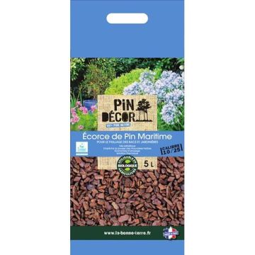 Casca de pinheiro-bravo 10/25 mm