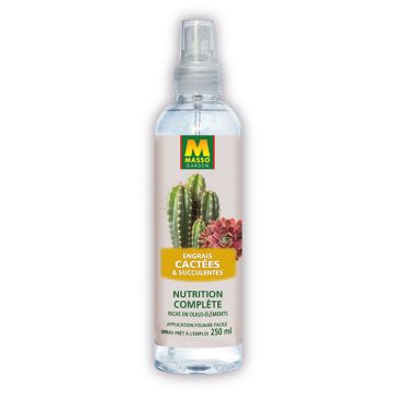 Fertilizante foliar para cactos e suculentas Masso Garden