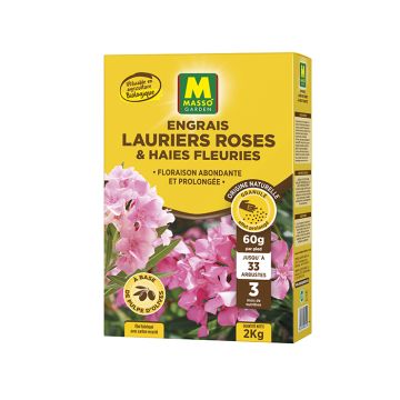 Adubo em grânulos para loureiros e sebes floridas UAB Masso Garden Adubo em grânulos para loureiros e sebes floridas UAB Masso Garden