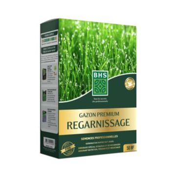 Relvado premium - Ressemeadura - Sementes revestidas - BHS
