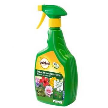 Insetos e ácaros Solabiol pulverizador de 750 ml