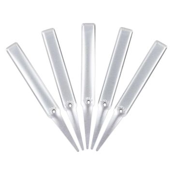 Etiquette à planter en aluminium 15 x 1,6 cm - vendu par 5