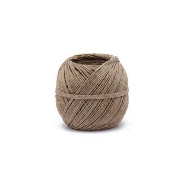 Fio de Linho Écru Contacto Alimentar La Cordeline - Novelo 100g Ø1mm ±110m