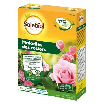 Doenças das roseiras Solabiol em caixa de 400 g