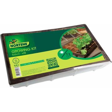 Estufa com bandeja de cultivo biodegradável — Growing Kit