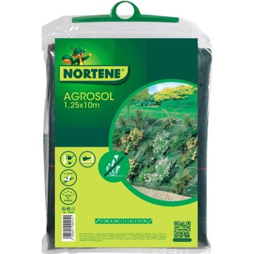 Tela de cobertura verde trançada, 120 g/m², em polipropileno