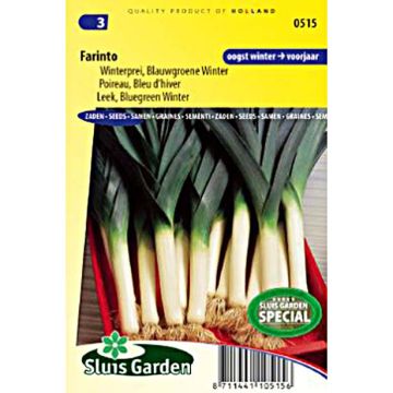 Alho francês azul de inverno Farinto - Sementes revestidas