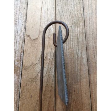 Suporte para etiqueta em aço Ø 5 mm