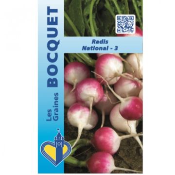 Rabanete National 3 sementes