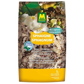 Sphagnum Masso Garden em saco de 5 L Sphagnum Masso Garden em saco de 5 L