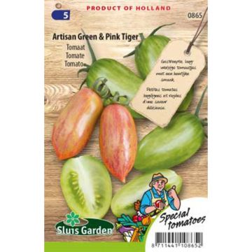 Tomate Artisan Green Tiger & Artisan Pink Tiger