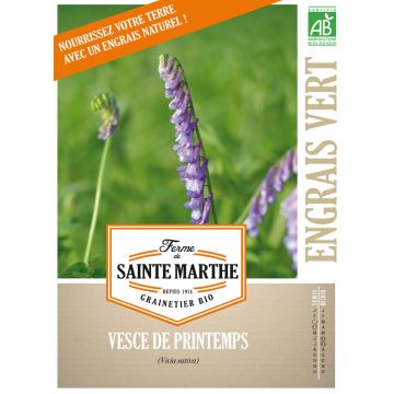 Ervilhaca biológico adubo verde Ferme de Sainte Marthe - Vicia sativa